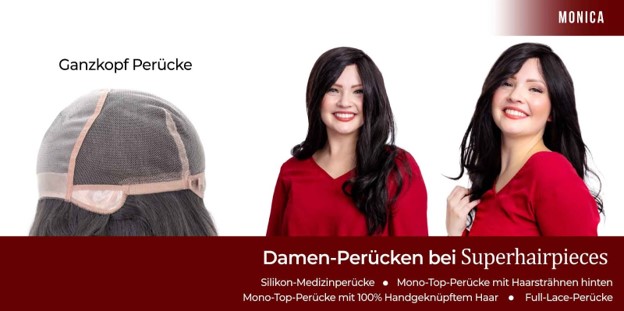 Frauen Perücke beim Superhairpieces