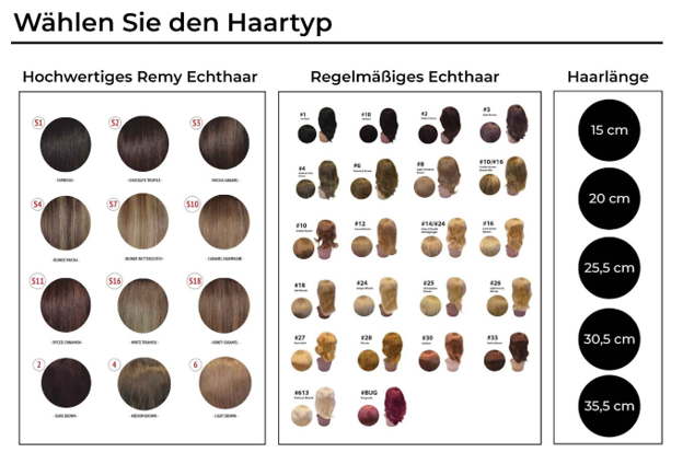 auswahl der haar topper typen