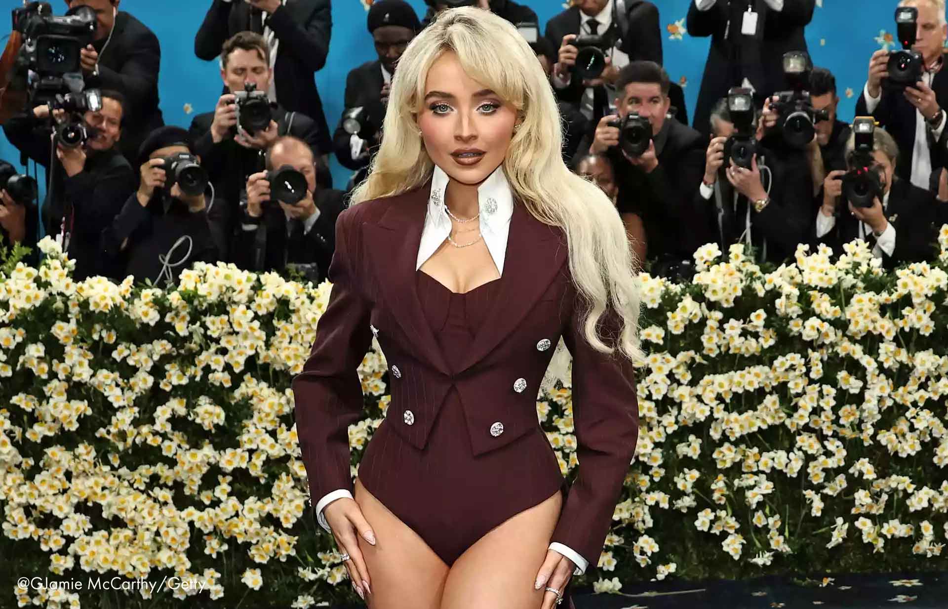 Sabrina Carpenter's Blonder Haar